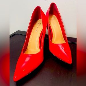 Chloe Red High Heels